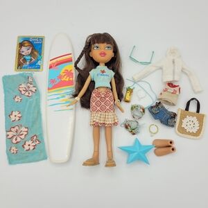 Bratz Sun Kissed Summer Dana Doll 2004 MGA Vintage Y2K Original Outfits Complete
